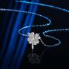 Four Leaf Clover Necklace for Girls Luxury New Lucky Leaf Collar Chain
