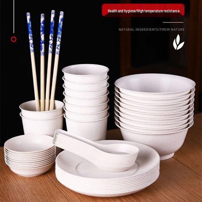 Chulv 4-Piece Disposable Tableware Set