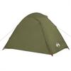 Dome Camping Tent for 4 Persons Olive Green Waterproof