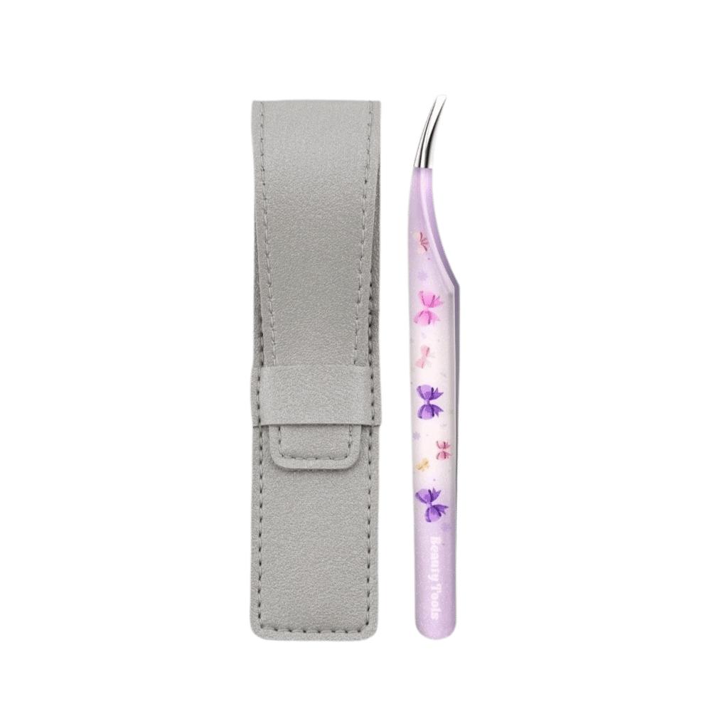 High Precision Sticker Pickup Tool Stainless Steel Lashes Extension Tweezer Miniature Landscaping