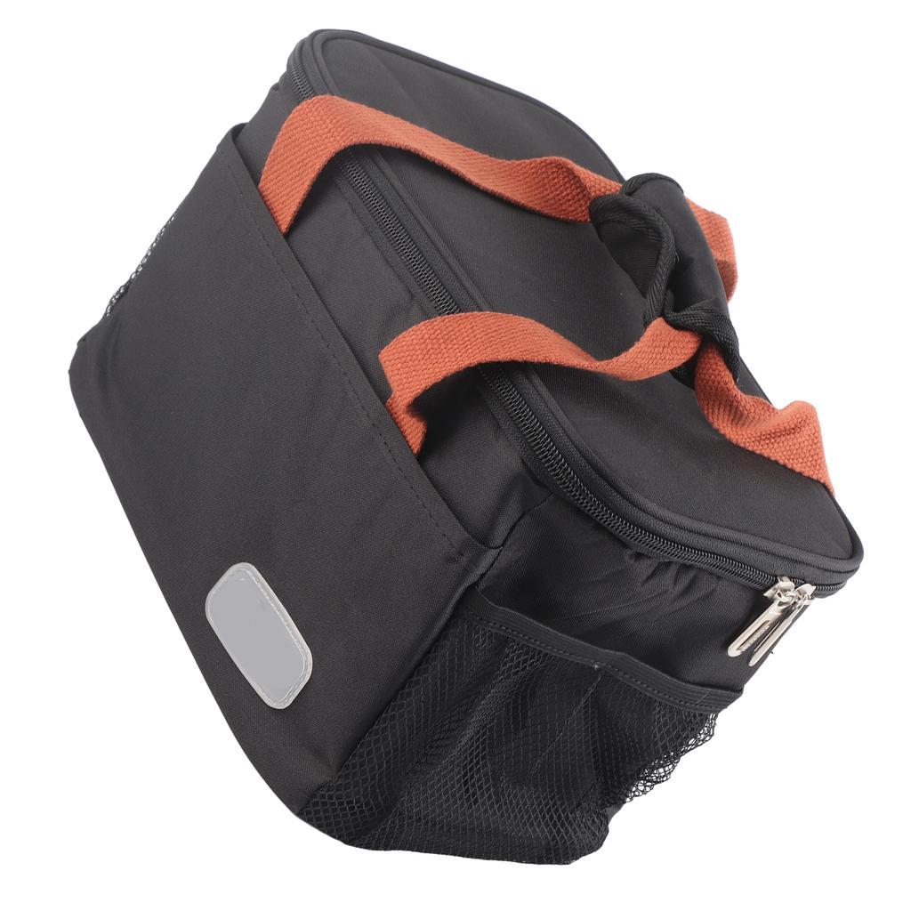 15L Insulated Lunch Bag Thicken Waterproof Aluminum Foil Portable Large Capacity Reusable Lunch Box for Office Picnic