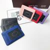 Противокражный ПУ кошелек для монет 8 слотов простой картхолдер портативный кожаный держатель для кредитных ID карт для путешествий