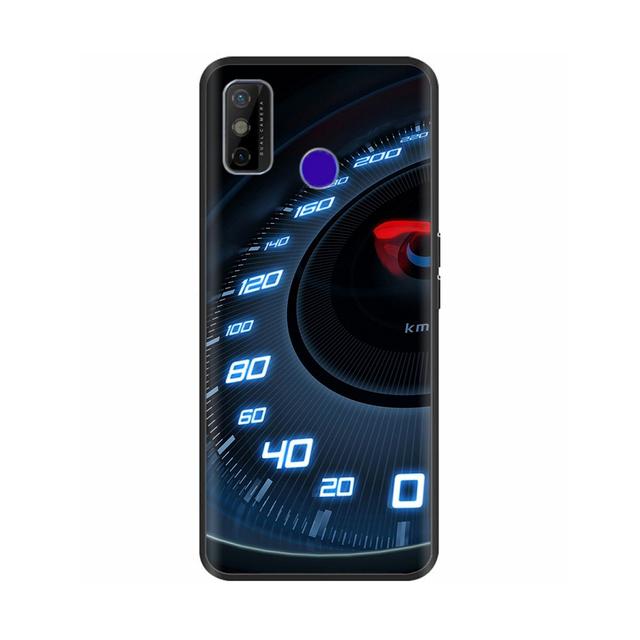 Для Tecno Spark 6 Go чехол для телефона Мягкая силиконовая задняя крышка с рисунком для Tecno Spark 6 Go Spark6 Go Черный ТПУ милый мультяшный бампер