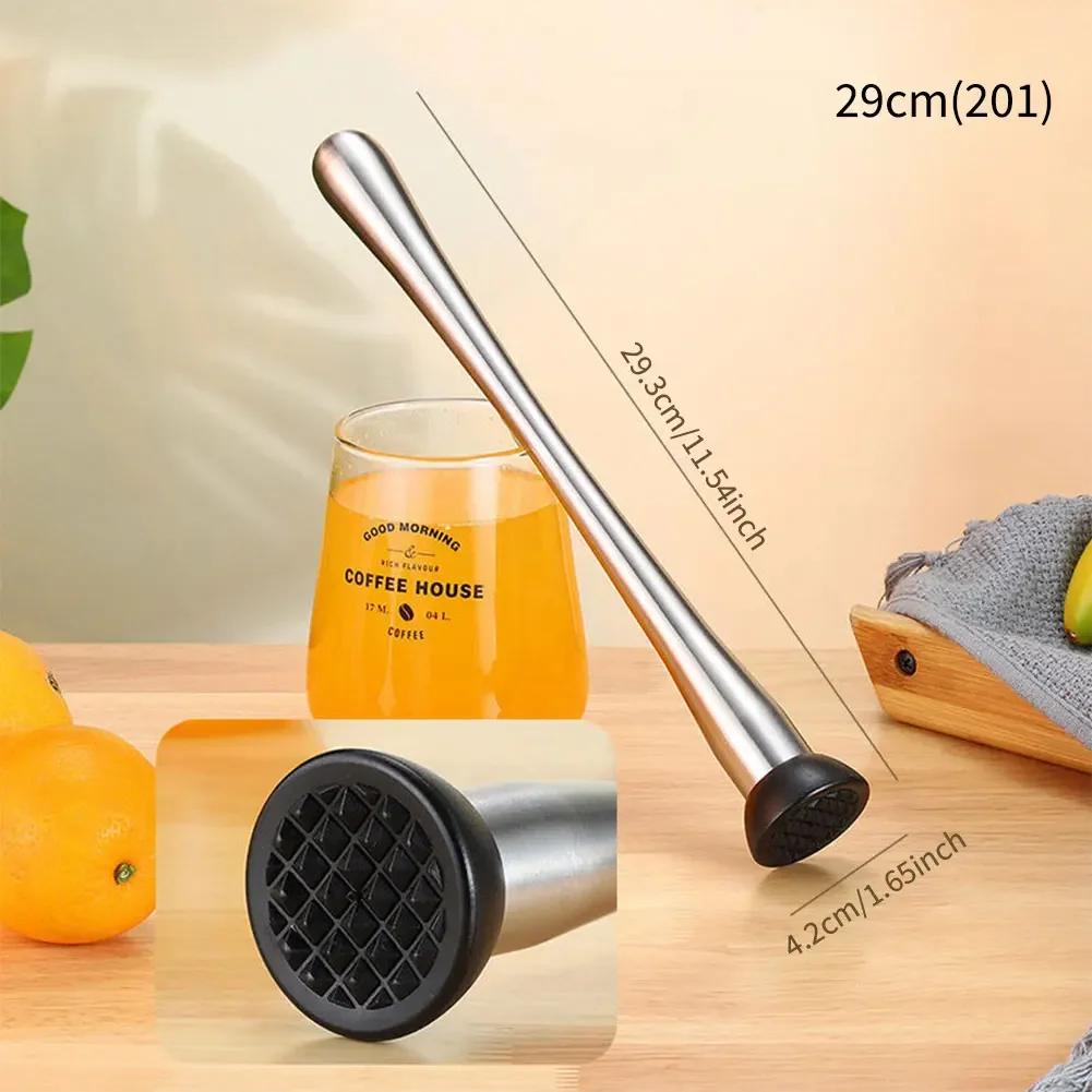 Бар из нержавеющей стали для измельченного льда, молочного чая, фруктовых коктейлей, многофункциональный молоток для льда, лимонного чая, сока