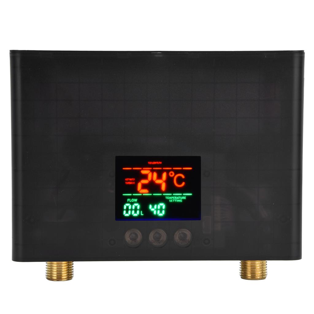 5500 Вт проточный электрический водонагреватель с сенсорной панелью дистанционного управления для кухни и ванной комнаты