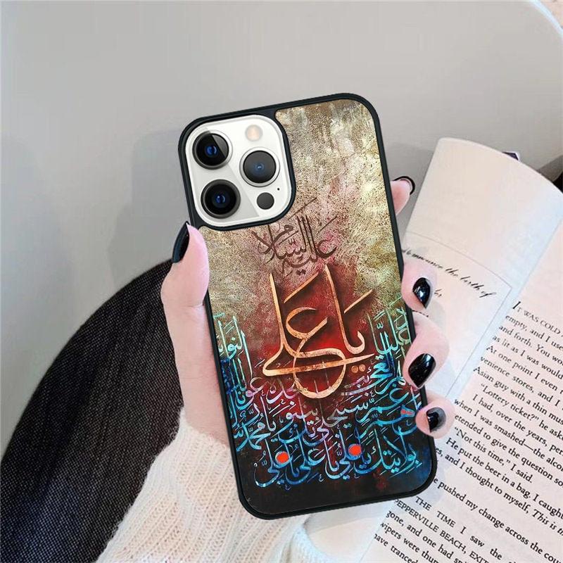 Святой Чехол для Телефона Исламский Шиитский Имам Али Мекка Для iPhone 17 Air 16 15 14 13 12 Pro Max Plus Max Чехол Оболочка coque