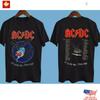 AC/DC Fly On The Wall Футболка с принтом тура 1985 года Черная Винтажная Футболка Рок-группы Все Размеры Унисекс Футболка