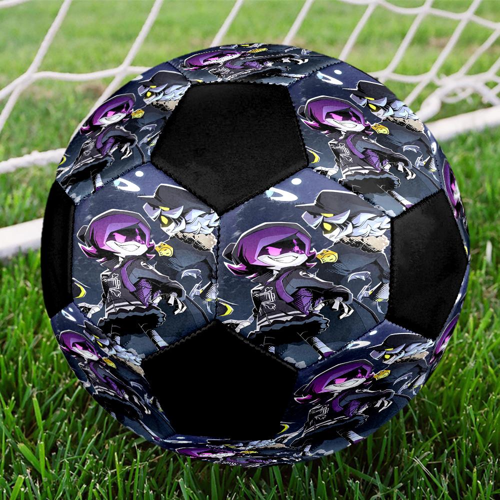 Murder Drones Theme Size 5 Soccer Ball, Suitable for Both Indoor and Outdoor Matches, a Gift Suitable for Everyone.