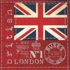 Paper Napkins - British Flag - Red - Pack of 20 - 33 X 33 Cm - English Decor