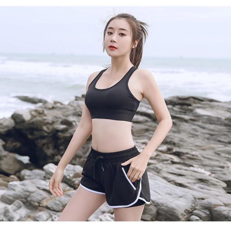 Шорты для йоги больших размеров, женские свободные летние быстросохнущие спортивные штаны для фитнеса, антибликовые брюки с высокой талией для верхней одежды, брюки для бодибилдинга