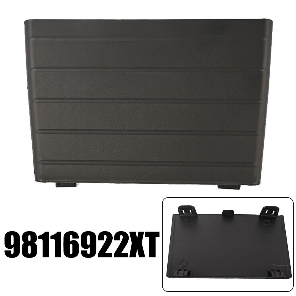 1pc Car Front Bumper Center Grille Cover For 3008 For 5008 2016-19 98116922XT Front Bumper Decorative Cover Accessory