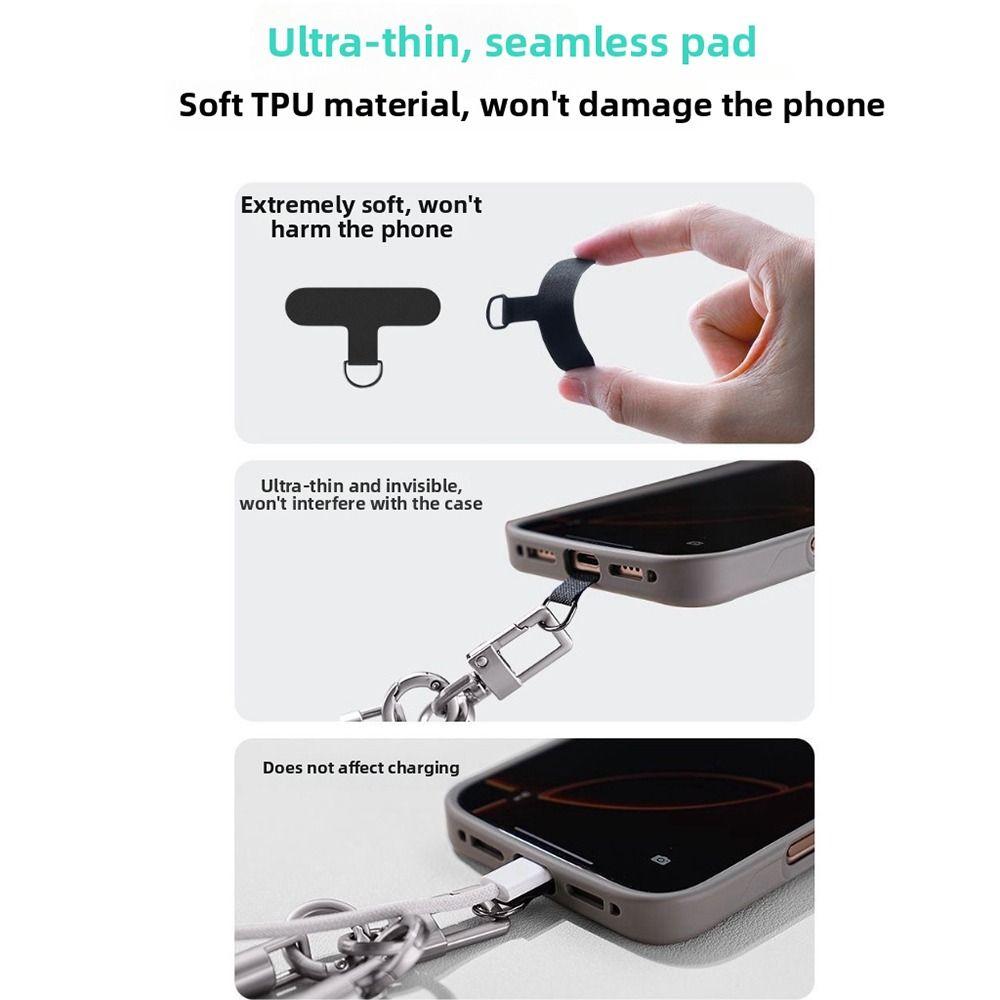 Adjustable Phone Lanyard 8mm Thick Long Chain Neck Straps New Phone Strap  Camera Hanging
