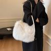 Autumn and Winter Popular Plush Small Bag Women 2025 New Fashion Underarm Fluffy Dumpling Bag Premium Texture Shoulder Bag