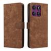 Flip Cover for Motorola Edge 60 Pro PU Leather Full-Body Protection With [RFID Blocking] Shockproof Durable Retro Phone Case
