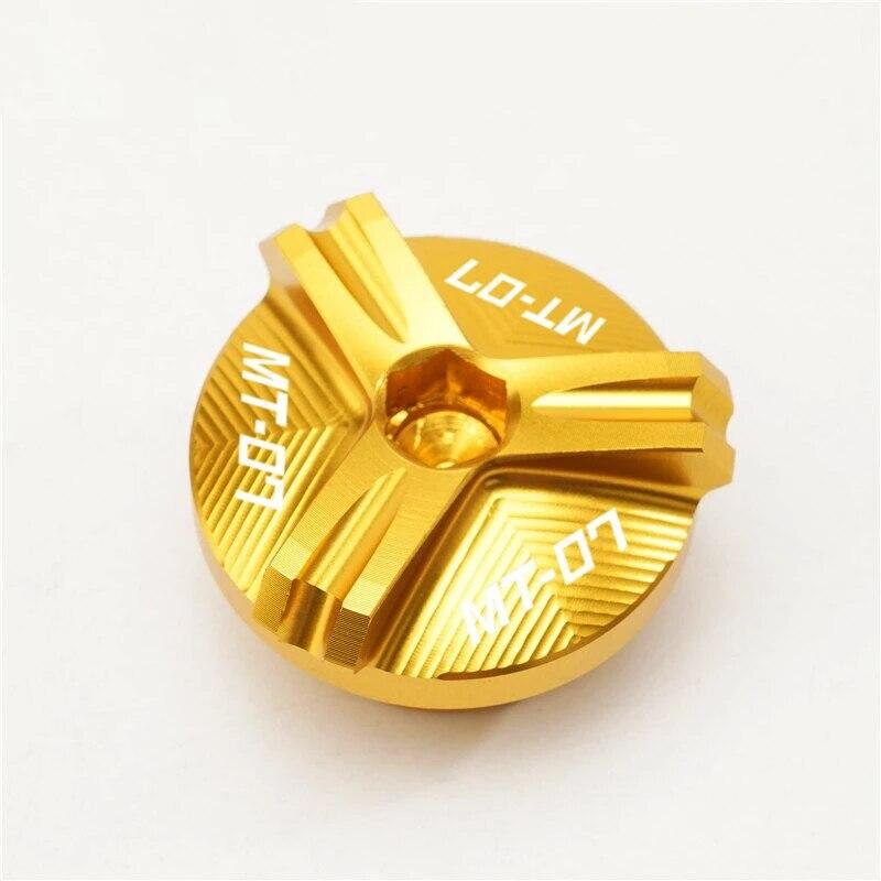 Для Yamaha MT07 TRACER MT-07 2014-2022 крышка цилиндра мотоцикла передняя и задняя крышка бачка тормозной жидкости, крышка маслозаливной горловины