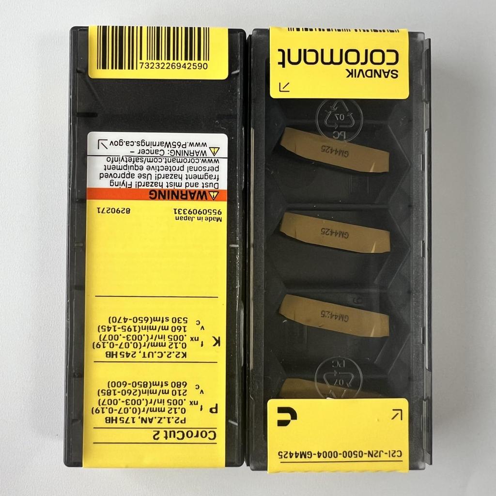 SANDVIK / C2I-J2N-0500-0004-GM 4425 / Original Swedish hard alloy blade 5 Pcs