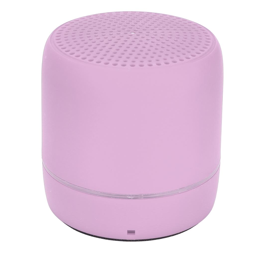 Портативная Bluetooth5.0 колонка Bass Stereo 280Гц-16кГц Мини дорожная колонка для улицыРозовая