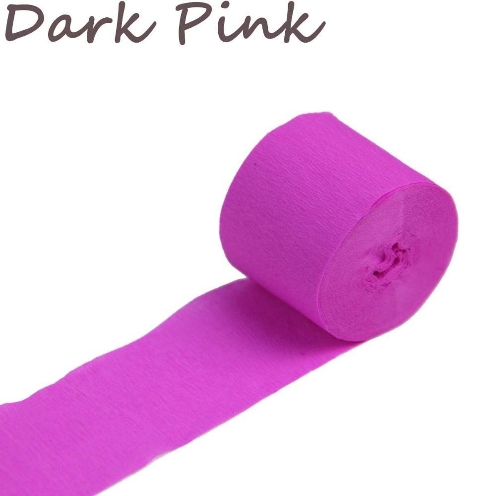 Handmade Children Birthday Party Decoration Crinkled Papers Crepe Paper Streamer Roll Craft