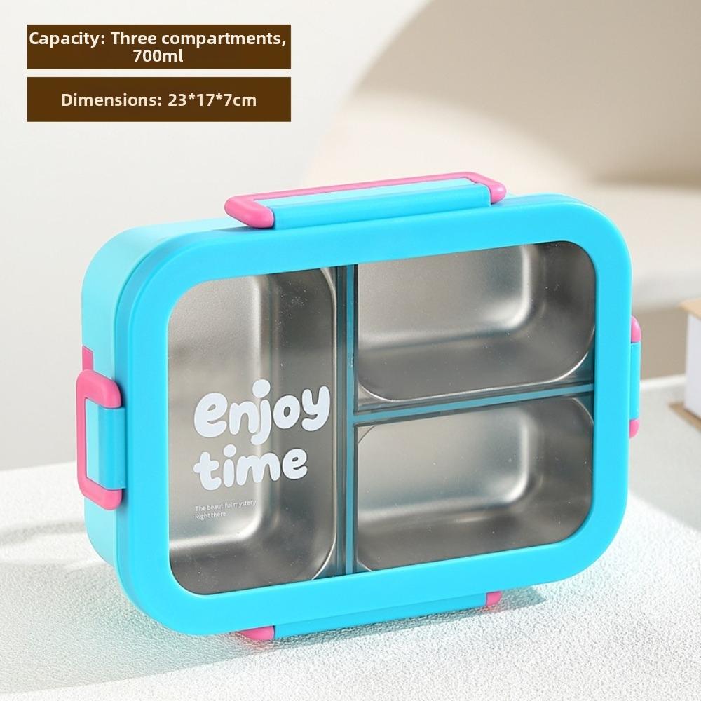 Stainless Steel Insulated Bento Box Stainless Steel Food Container  for Office Workers