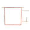 Tufting Frame for Rug Making 35.4x35.4in Easy Assembly Wooden Durable Tufting Frame for Rug Making