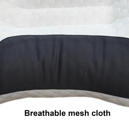 Sleeping Pillow Fast Rebound Neck-Guard Relieve Fatigue Convenient Soft Texture Cervical Pillow Bed Necessary