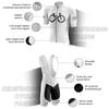 Mens Cycling Jersey Bib Shorts Set Breathable Quick-Dry Road Mountain Bike Apparel