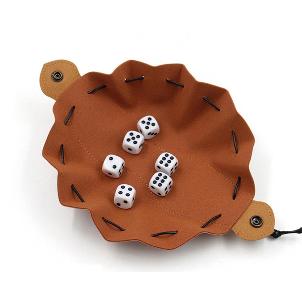 Dice Bag Fully Opened Material PU Weight 40.5g / 1.4oz