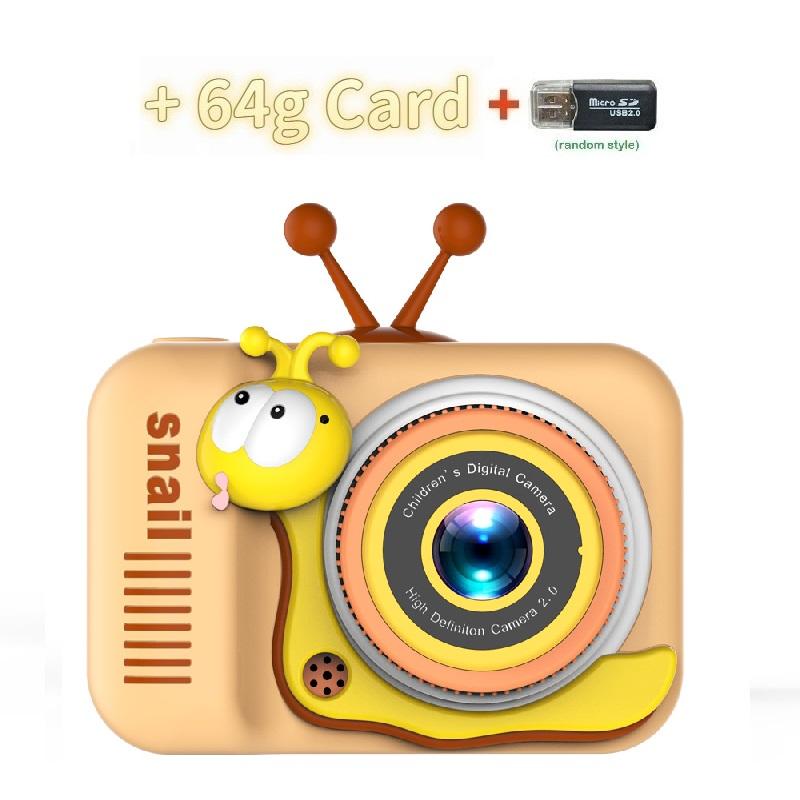 Детская камера Цифровая камера 20 МП Камера для детей Селфи 4-кратный цифровой зум 2,0-дюймовый экран Двойные линзы