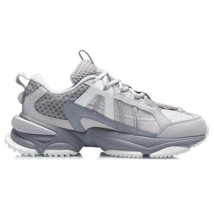 Li Ning Nebula M1 Тканевая амортизация Скользкая Устойчивая к истиранию Дышащая Низкие Спортивные Повседневные Кроссовки Мужские AGCQ201-4