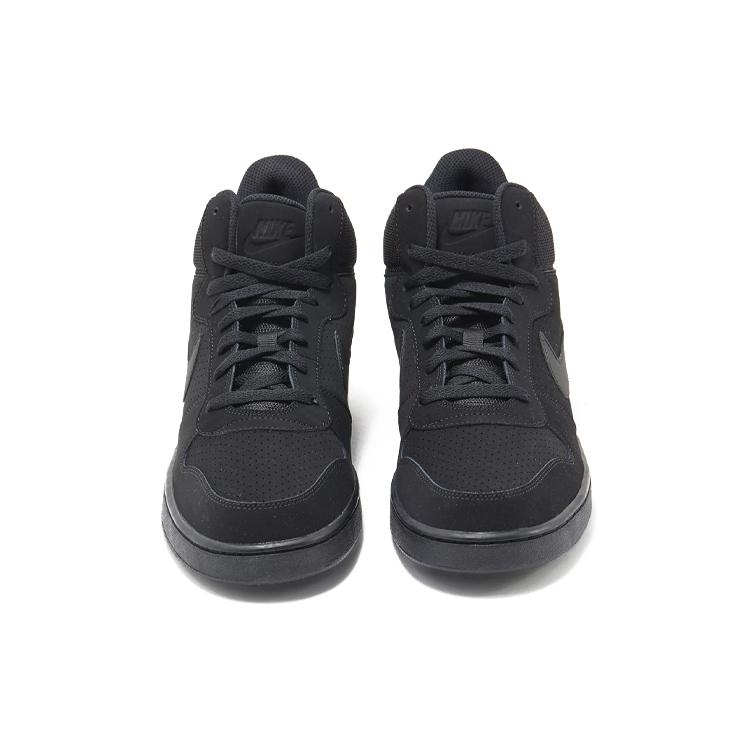 Nike Court Borough Mid Black (Unisex) Skateboard Shoes 838938 003