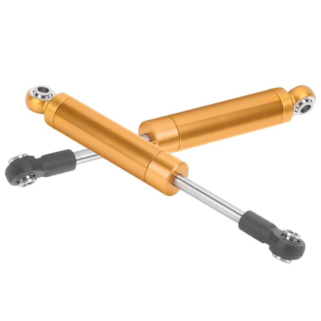 2 шт. RC 92 мм алюминиевые амортизаторы внутренние пружинные демпферы для TRAXXAS SLASH 2WD RC автомобиляЗолотой