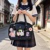 New Y2K Ita Shoulder Bag Cute Girls Transparent Bag Fashion Women's Large Capacity Casual Tote Bag DIY Display Handbag Backpacks