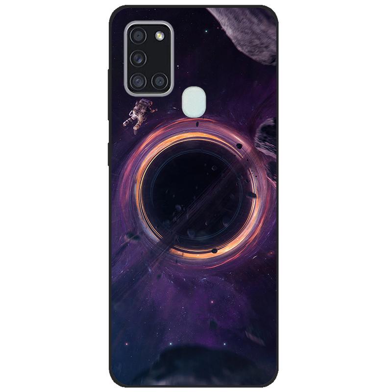 Для Samsung A21s SM-A217F/DSN Задняя крышка tpu Мягкий силиконовый чехол для телефона Для Samsung Galaxy A21s Чехол Мобильный телефон черный coque новый