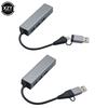 Chips RTL8153 USB Type C to RJ45 Wired Network Card Super Speed 3 ports USB 3.0 to Ethernet 1000Mbps Adapter For Macbook PC