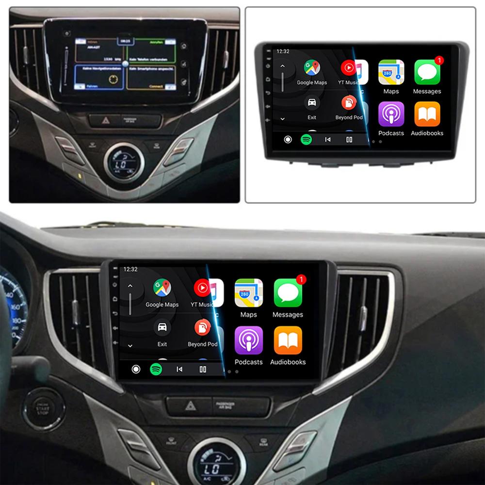 Android 14 Car Radio For Suzuki Baleno 2016 2017 2018 2019 GPS Navigation 4G WIFI Multimedia Video Player Stereo Carplay Auto