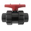 UPVC Union End Plumbing Part, Double Union Control Component for Hard Pipe Service Design and Management Use Tasks