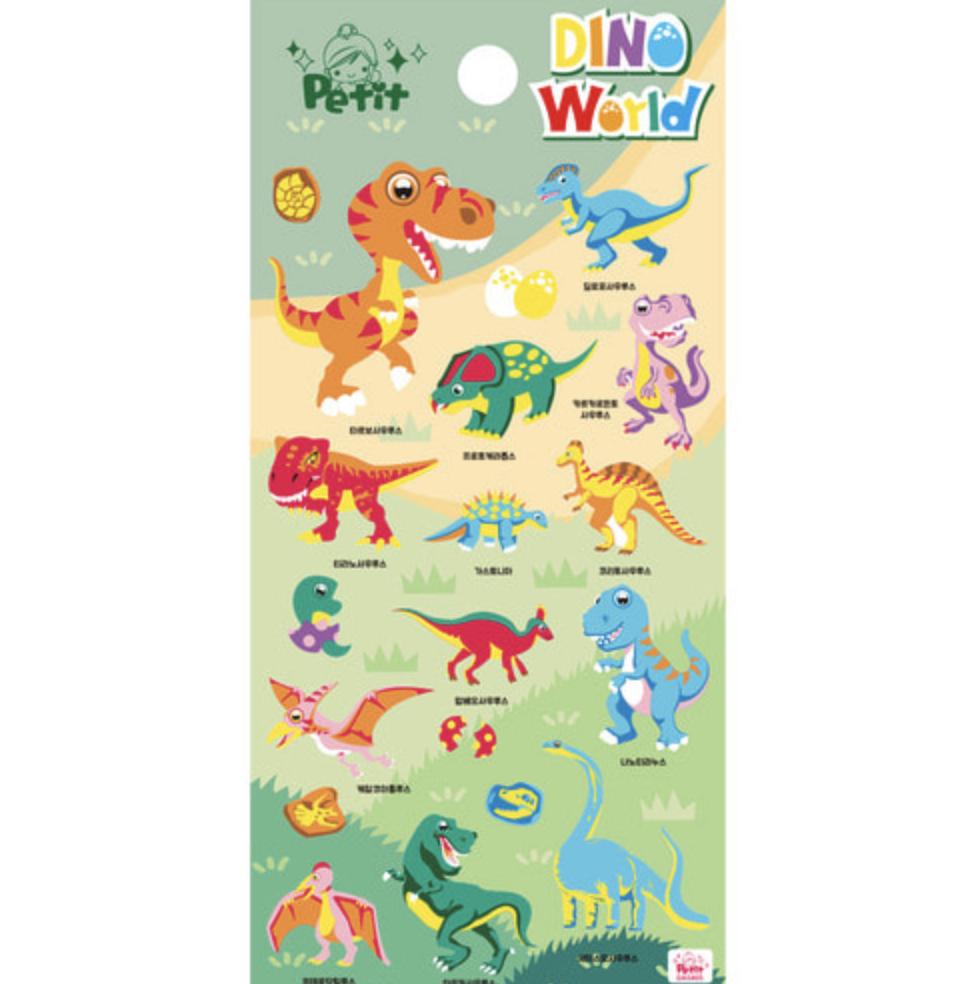 Petit Fancy 2 наклейки с милыми животными (по 10 шт. каждая) — 29 вариантов (трехмерные/корейские/украшения/скрапбукинг своими руками)