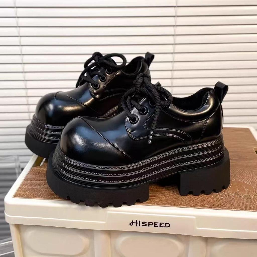 Модная женская обувь лоферы, повседневная обувь для работы, зимняя теплая обувь из хлопка с мехом, обувь на толстой платформе и высоком каблуке, увеличивающая рост