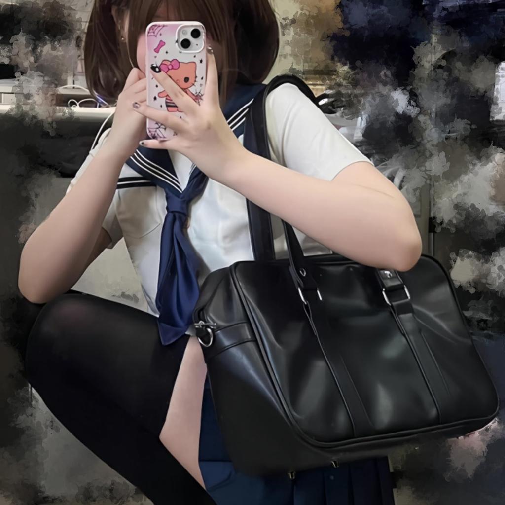 Школьный Бостон синтетический для старшей школы, средней школы, бренд, плечевой ремень [Sebyou] сумка, сумка, кожа, девочки, мальчики, студенты, студенты, популярный,