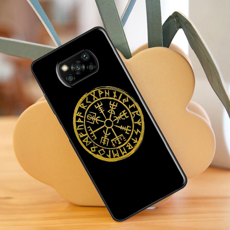 Чехол Viking Nordic Runes Vegvisir для Xiaomi Mi 10T 11T Pro Mi 11 Lite для POCO M3 Pro M4 F3 X3 GT X3 Pro, чехол для телефона
