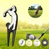 Металлический инструмент для ремонта гольфа, маркер для мяча, набор зажимов для шляпы, набор для мужчин и женщин, гольфист, аксессуары для гольфа, подарочная коробка, подарок для энтузиастов