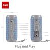 TG117 Портативная Bluetooth-колонка TWS Беспроводная Двойной Бас Уличная Колонка Бумбокс FM AUX TF-карта Музыкальный Плеер Для Кемпинга Езды
