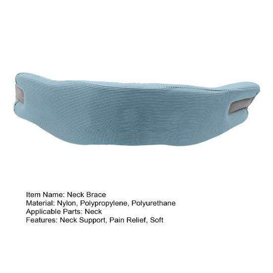 Шейный бандаж для шеи, боли в позвоночнике, облегчение давления, мягкая пена, дышащая, эргономичная, для поддержки шеи, для женщин и мужчин, универсальный шейный воротник, подарок на день рождения