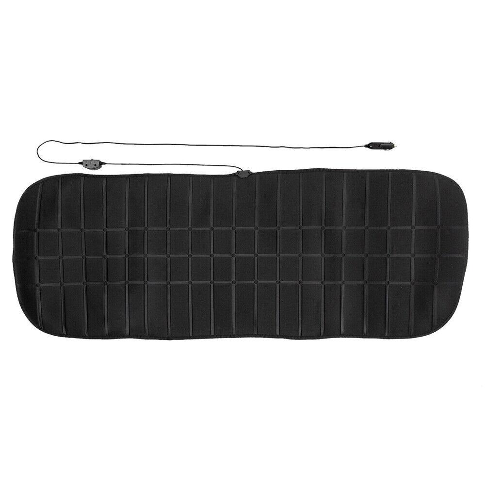 Автомобильный чехол для заднего сиденья с подогревом для 2-го ряда, подушка, подогрев, накладка 12 В, 24 В, универсальный зимний обогреватель, протектор, аксессуары