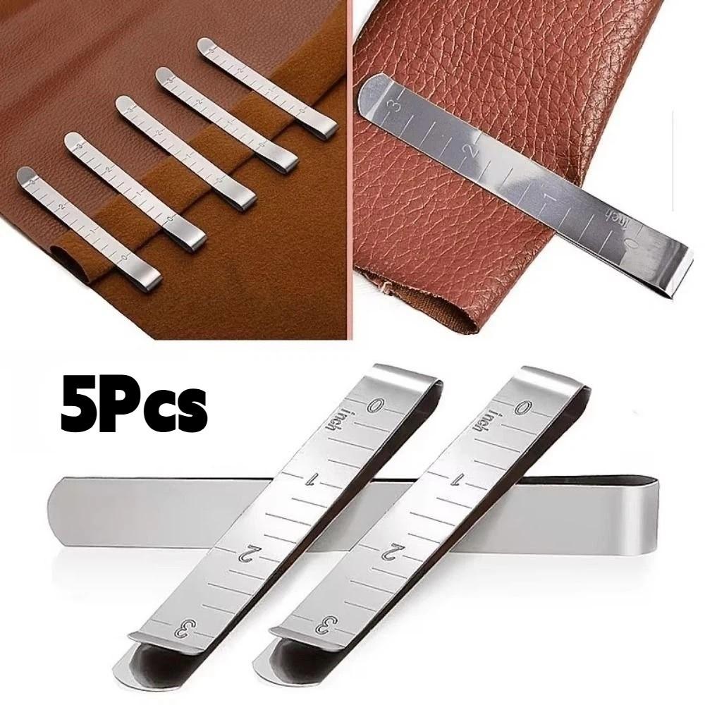 5Pcs 4Inch Sewing Clips Practical Metal Crimping Clip Fabric Clips Hemming Clips Fabric Pinning