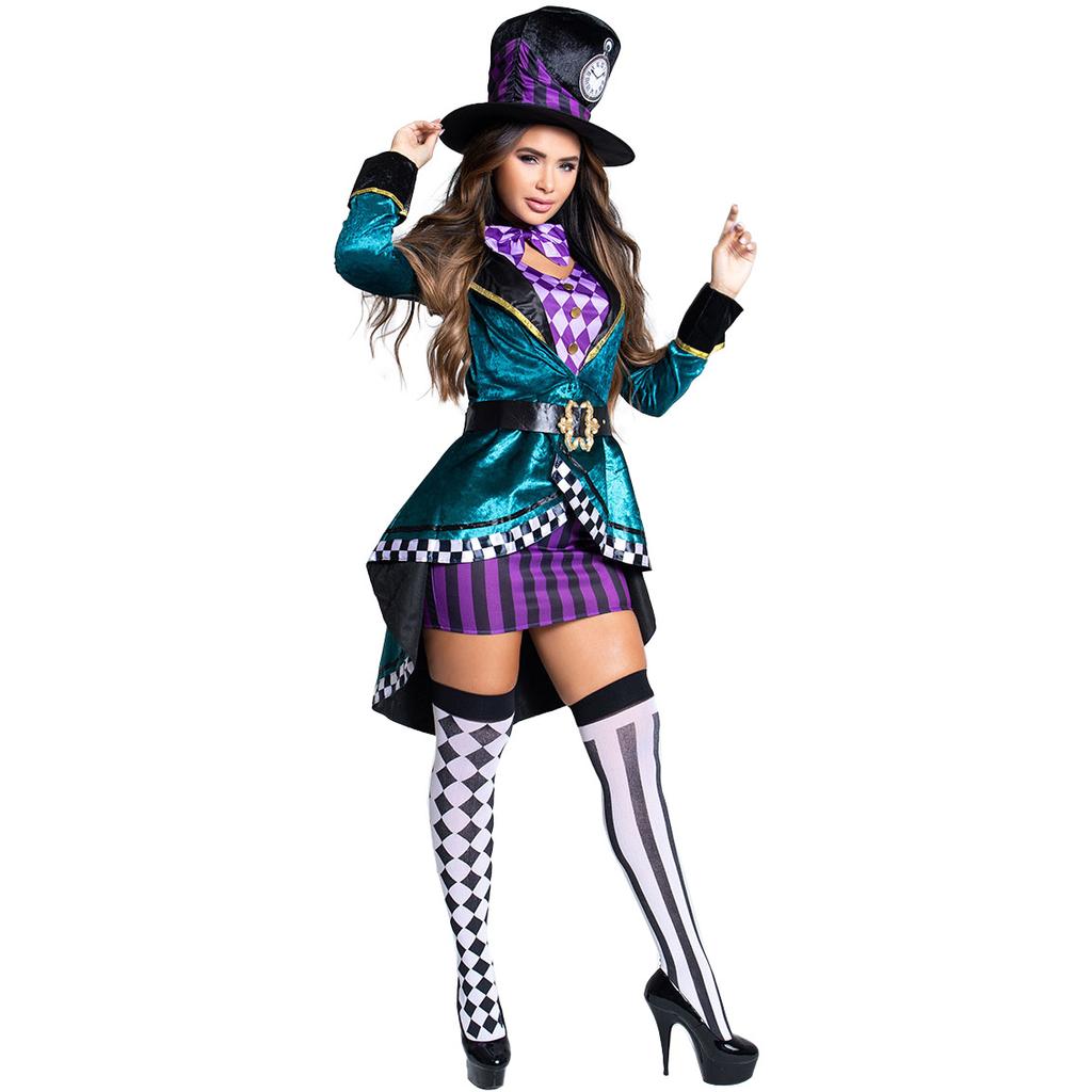Magician Costume Halloween Party Costume Cospay Tamer Stage Costume