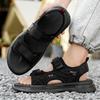 Sandals Men&#x27;s Summer Teen Versatile Casual Sandals Driving Platform Outdoor Sports Leisure Vietnam Beach Slippers