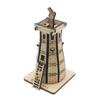 Изготовление трехмерной головоломки Cheomseongdae 3D Korea 3d Puzzle
