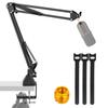 EmJTao SoloCast USB Boom Arm Microphone Stand, Adjustable Suspension Boom Scissor Arm Stand for HyperX SoloCast Gaming Microphone