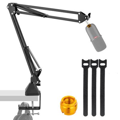 EmJTao SoloCast USB Стойка-журавль для микрофона, Регулируемая подвесная пантографная стойка-стрела для игрового микрофона HyperX SoloCast